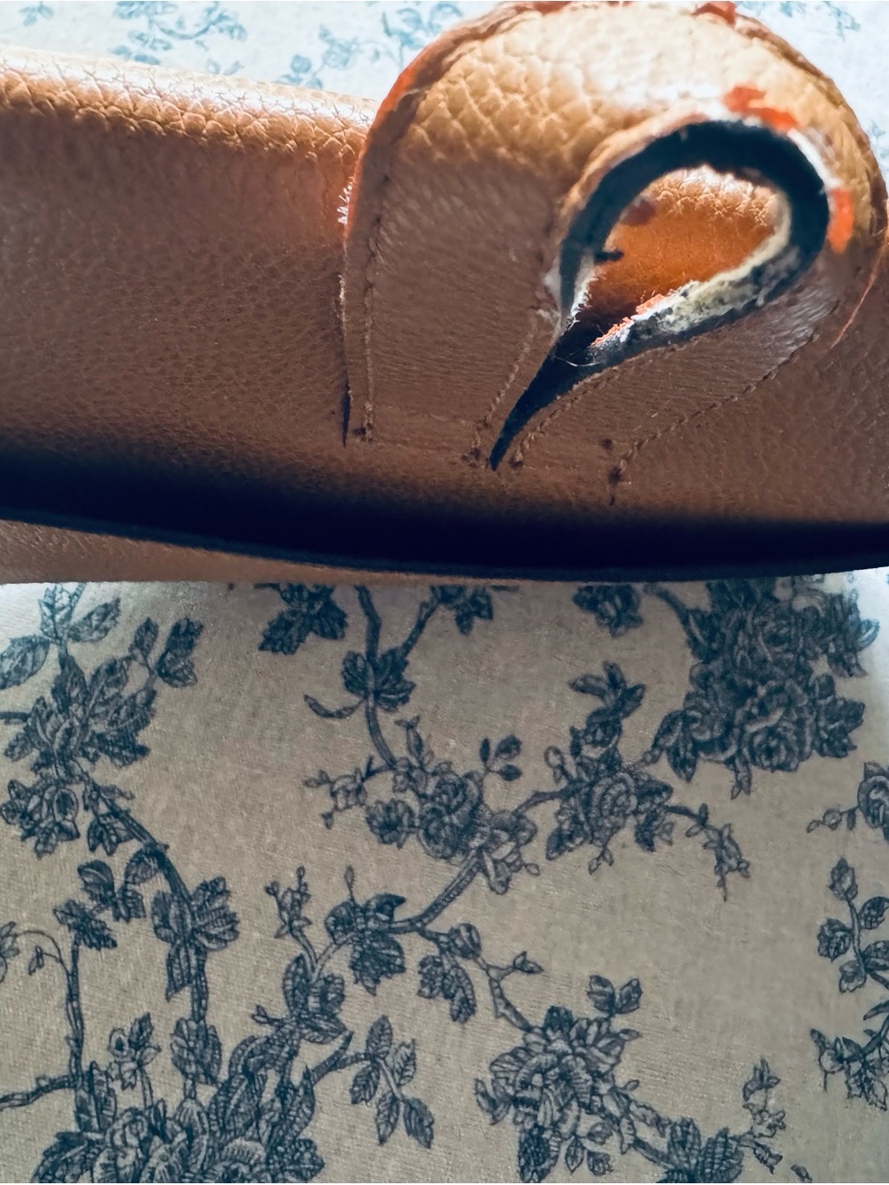 Free People Brown Pebbled Leather Clutch - Picture 10 of 14